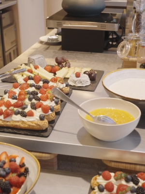 Une offre haut de gamme pensée pour un site sans cuisine 